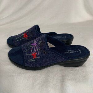 Flexus by spring‎ step italian comfort wool felt clog anti shock shoes